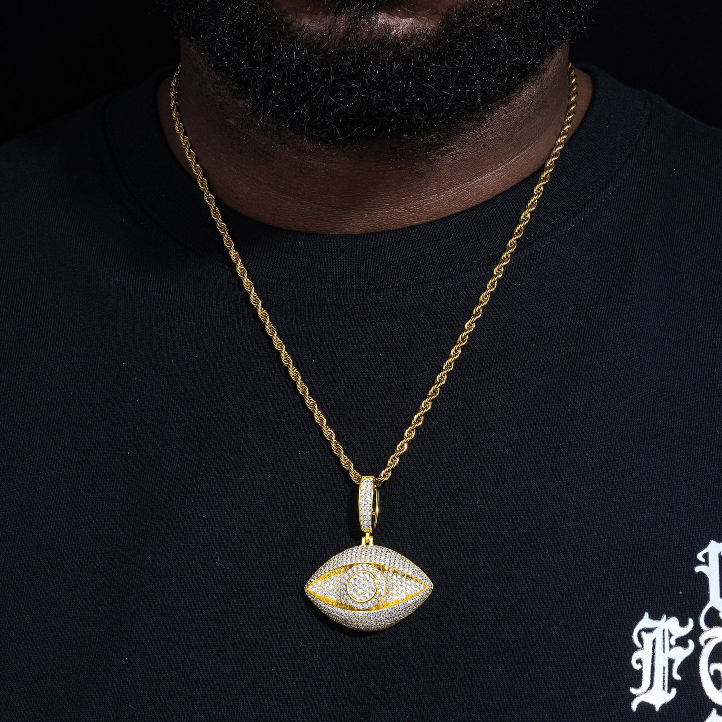 .925 SILVER 'OVERSEER' PENDANT 50MM
