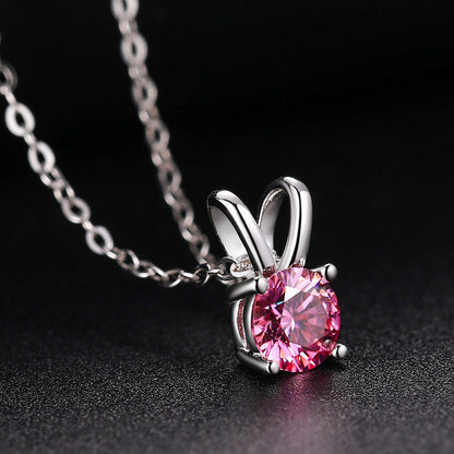 .925 SILVER 'LUNA RABBIT' PENDANT 3MM-8MM