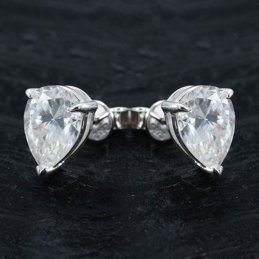 1ct-4ct 'Ascent' Pear Studs