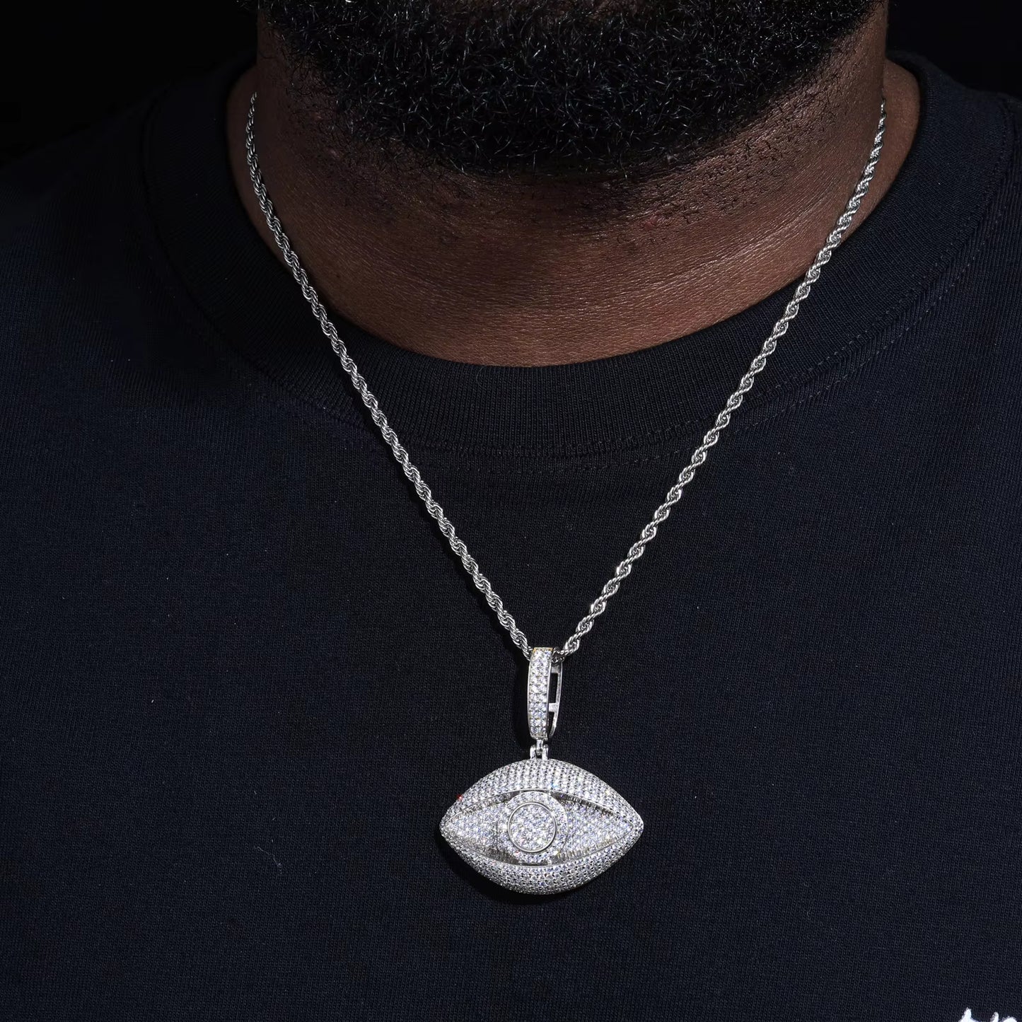 .925 SILVER 'OVERSEER' PENDANT 50MM