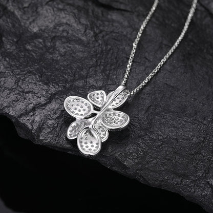 .925 SILVER 'PETAL VANGUARD' PENDANT 25MM