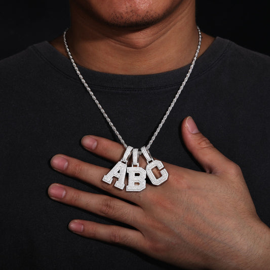 22.5m 'Vanguard Alpha' Letters Initial Pendants