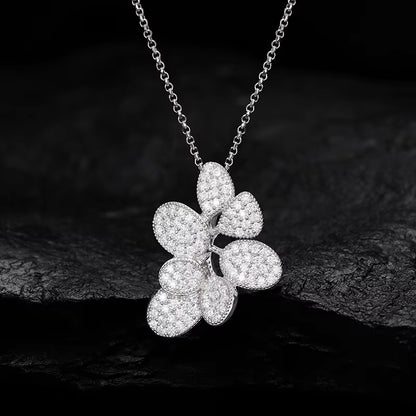 .925 SILVER 'PETAL VANGUARD' PENDANT 25MM