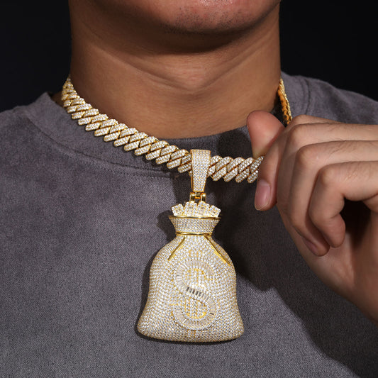 103mm 'Prosperity Bag' Pendant
