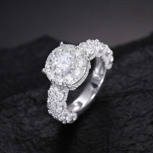 12mm 'Sovereign' Engagement Ring